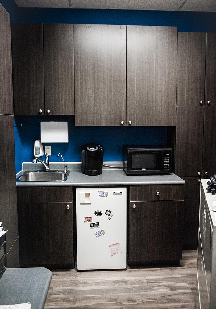 Sturgeon Creek Chiropractic Clinic Staff Room Kitchenette