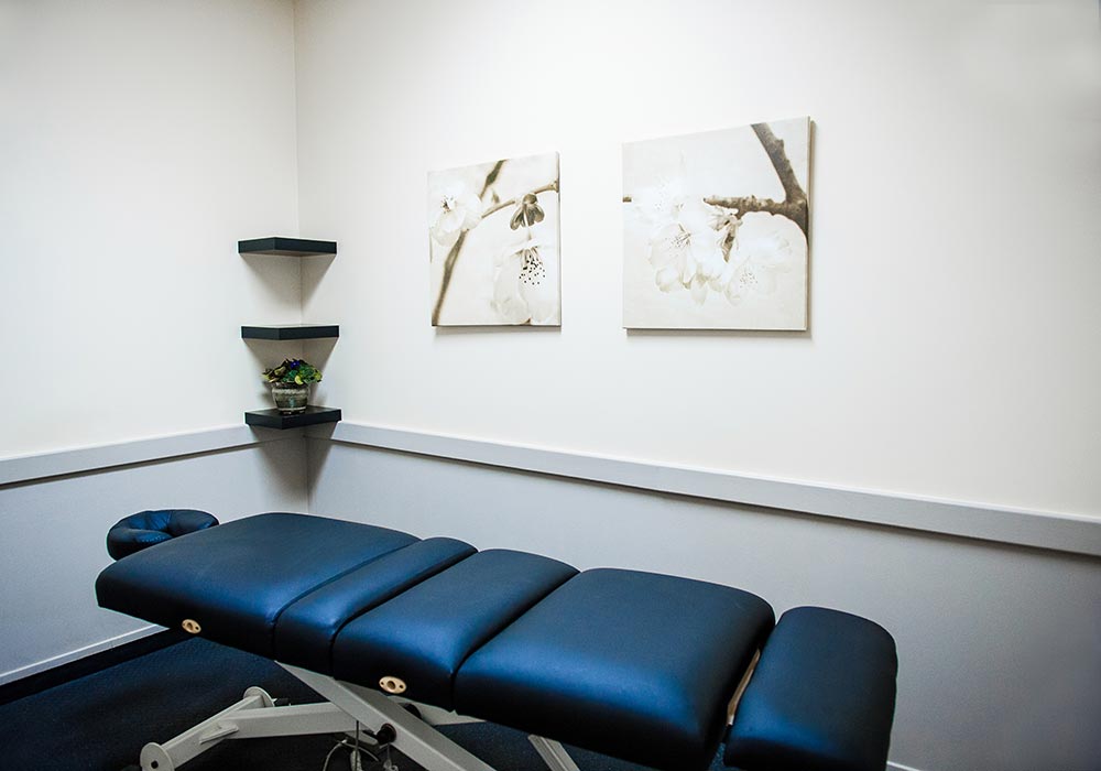 Sturgeon Creek Chiropractic Clinic Treatment Room Bed
