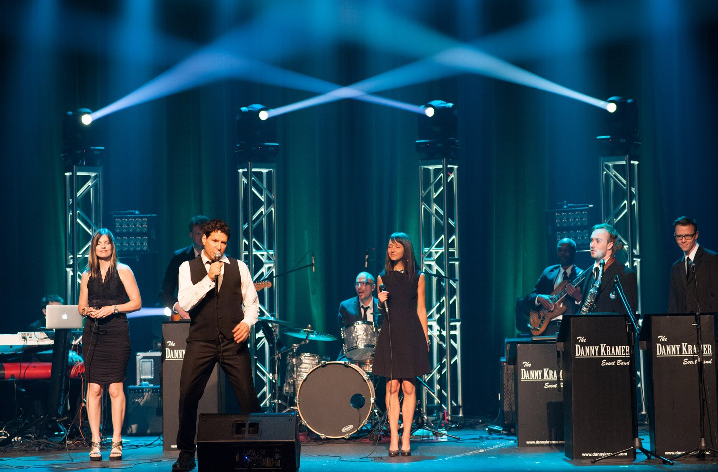 Danny Kramer Dance Band performing on stage